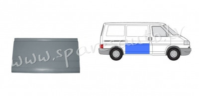 PVW88006AR -  higher model, loading doors, repair part, side doors R - Durvju Dzelzis - VW TRANSPORT Рига - изображение 1