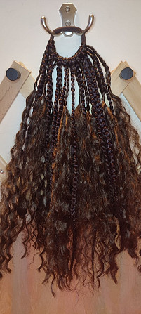 Bizītes uz Matu Gumijas/Braids on Hair Band/Косички на Резинке Рига - изображение 1