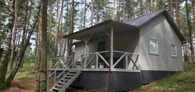 Pārdod zemi Lielupes krastā ar divām jaunām mājiņām -  vasarnīcu 50m2 un viesu namiņu Jūrmala - foto 3