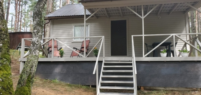 Pārdod zemi Lielupes krastā ar divām jaunām mājiņām -  vasarnīcu 50m2 un viesu namiņu Jūrmala - foto 2