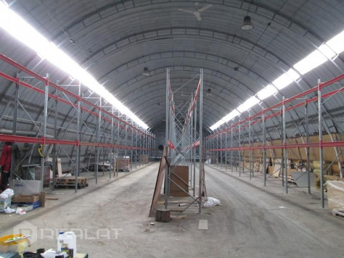 Nomai tiek piedāvāts angārs ar griestu augstumu 7.25m. Angāru ir iespējams apkurināt- Rīga - foto 16