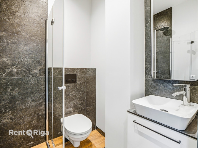 Studio tipa dzīvoklis ar dizainu, kas pārdomāts līdz pēdējai detaļai un komfortu, kas Rīga - foto 18