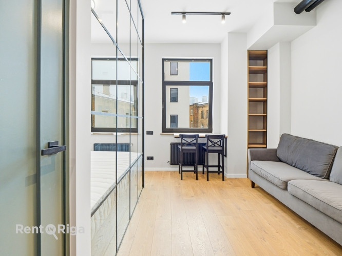 Studio tipa dzīvoklis ar dizainu, kas pārdomāts līdz pēdējai detaļai un komfortu, kas Rīga - foto 10