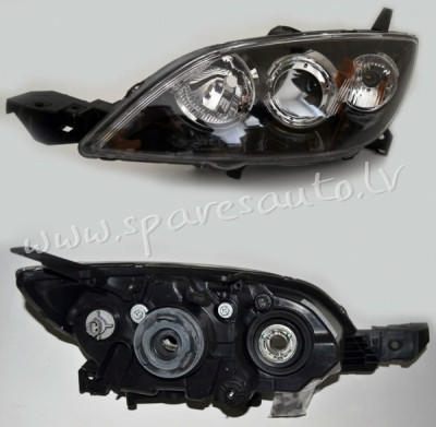 ZMZ1149L - 'OEM: BP4K510L0D' TYC, EU/H/B, without motor for headlamp levelling, ECE L - Priekšējais  Rīga - foto 1