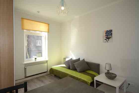 Furnished one room apartment on Aleksandra Caka street 126A, opposite the Center sports quarter.   A Рига