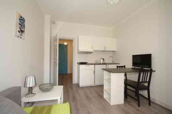 Furnished one room apartment on Aleksandra Caka street 126A, opposite the Center sports quarter.   A Рига