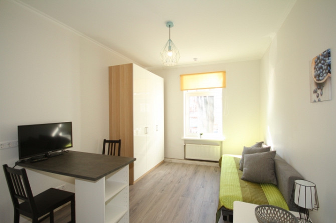 Furnished one room apartment on Aleksandra Caka street 126A, opposite the Center sports quarter.   A Рига - изображение 1