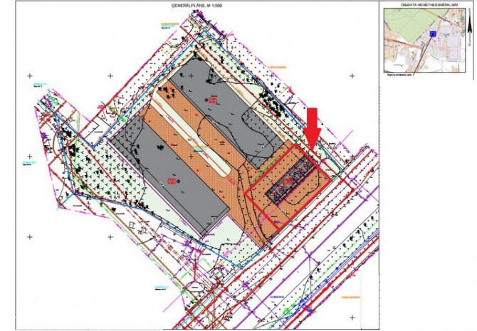 Iespēja realizēt automazgātuves projektu  nomai pieejams lieliski izvietots zemesgabals Ulbrokas Rīga - foto 2