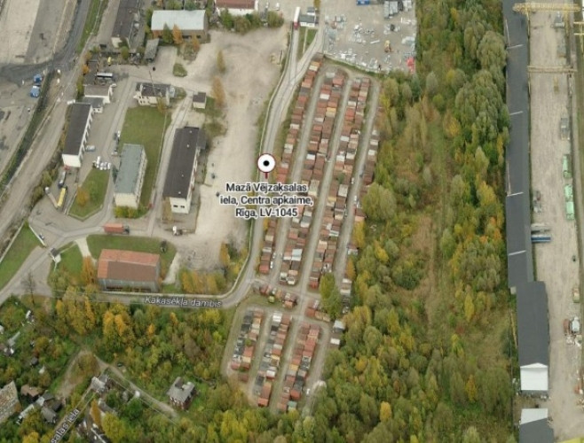 Zemes gabals industriālā zonā.  + Uz zemes gabala neatrodas kapitāla apbūve; + rūpnieciskās Rīga - foto 1