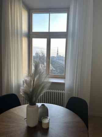 Apartment with a Wonderful View of Old Riga and the Daugava Bridges, Available for Long-Term Rent  L Rīga
