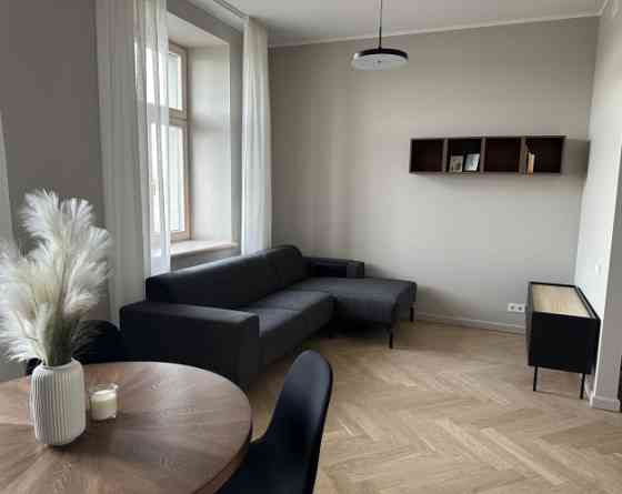 Apartment with a Wonderful View of Old Riga and the Daugava Bridges, Available for Long-Term Rent  L Рига