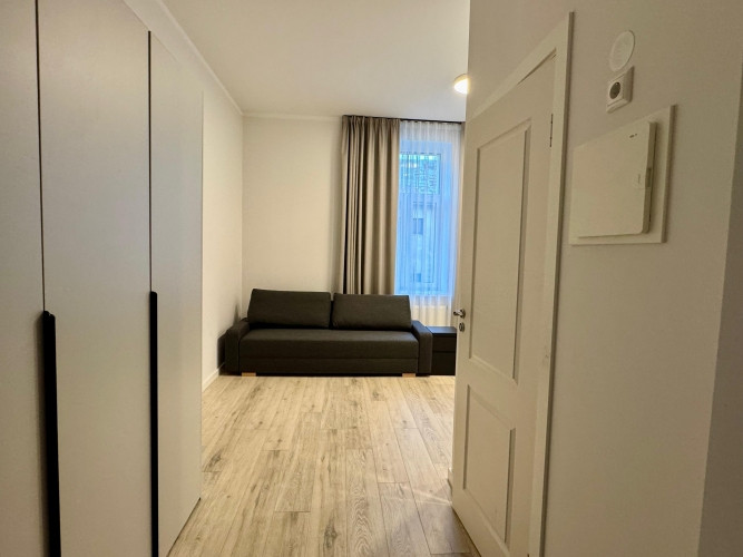 Mēbelēts Studio dzīvoklis Rīgas Centrā.  Tas atrodās restaurētā vēsturiskā jūgendstila Rīga - foto 3