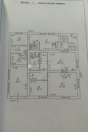 Privātmāja, keramzīta bloku sienas, fasāde ar dekoratīvo apmetumu, pagrabstāvā pieejama Rīga - foto 13