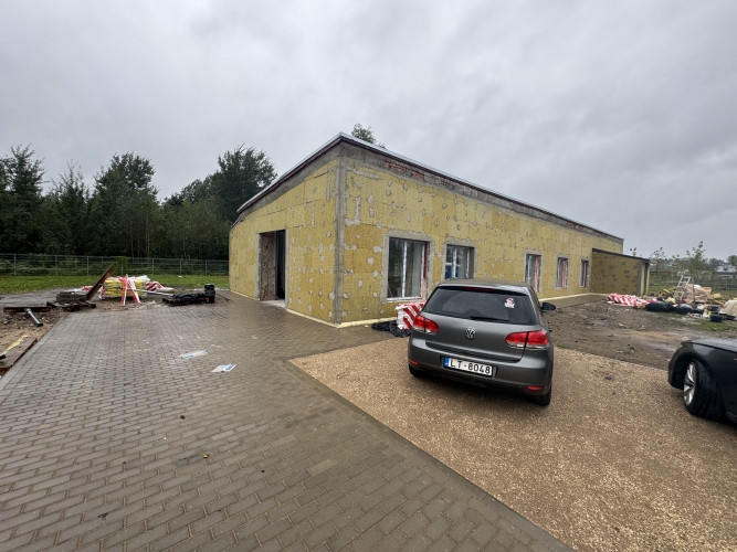 Noliktavas/biroja telpas ar teritoriju Rumbulā. + 1. stāvs; + Atvērta telpas, biroja telpa, wc, Rīgas rajons - foto 1