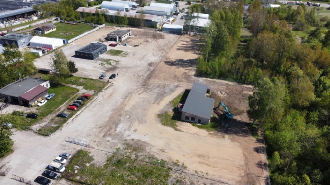 Noliktavas/biroja telpas ar teritoriju Rumbulā. + 1. stāvs; + Atvērta telpas, biroja telpa, wc, Rīgas rajons - foto 7