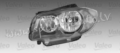 ZBM111047L - 'OEM: 63117193387' Valeo, (07-09), with motor for headlamp levelling, titanium, ECE L - Rīga - foto 1