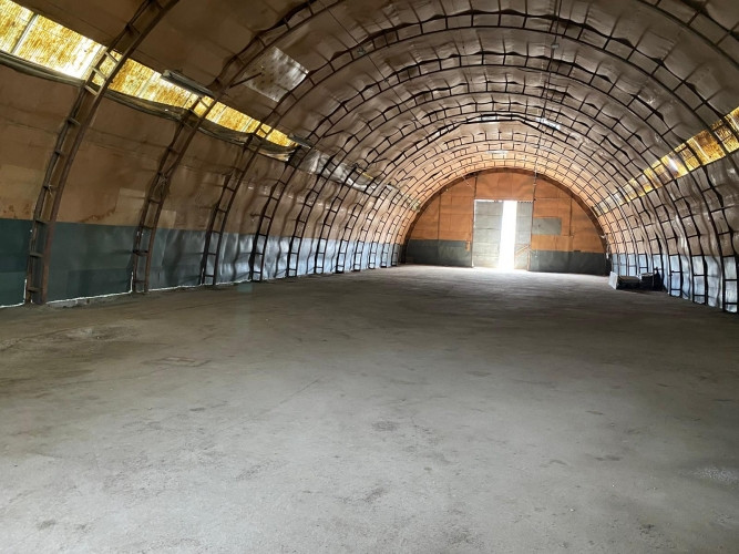 Noliktavas telpas Rumubulā.  + Pusapaļais angārs 612 m2; + 1. stāvs; + 2 divviru vārti 4.2x3m; Rīga - foto 3