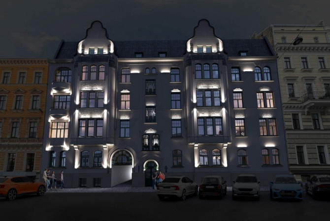 Pārdošanā  plašas telpas renovētajā projektā Šefela nams  Par projektu - Premium klases Rīga - foto 2