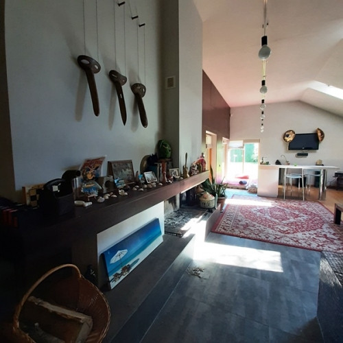 Ilgtermiņa īrei ziemas periodā tiek piedāvāta atpūtas mājiņa ar pirti klusā privātmāju Jūrmala - foto 5