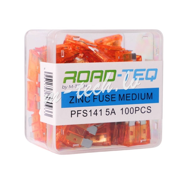 PFS141 - ZINC FUSE MEDIUM. BOX PACKING 5A 100pcs/box Рига - изображение 1