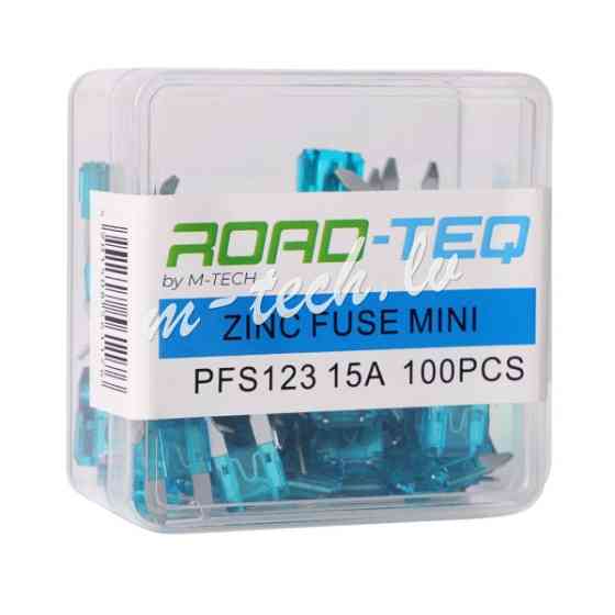PFS123 - ZINC FUSE MINI. BOX PACKING 15A 100pcs/box Рига