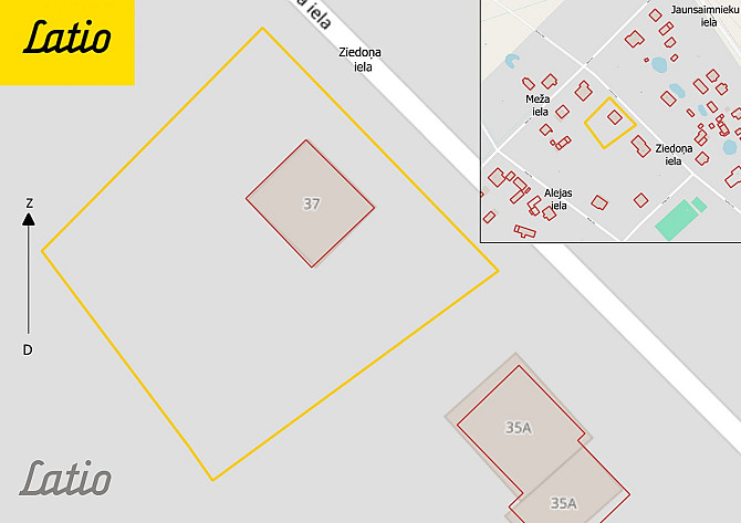 Ziedoņa iela 37, Kuldīga  ideāls zemesgabals privātmājas būvniecībai!
1310 m plašs Kuldīga un Kuldīgas novads - foto 1