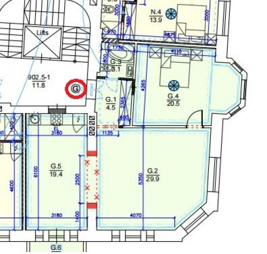 Продаётся элегантная квартира в полностью отреставрированном историческом Рига - изображение 15