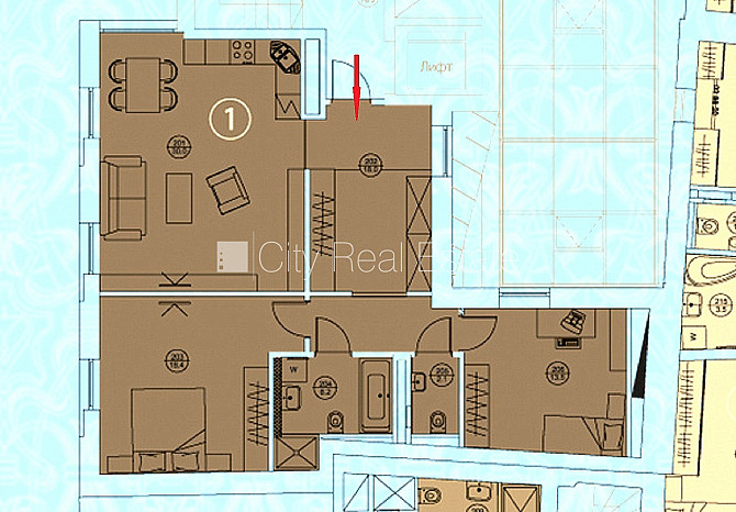 Земля в собственности, новостройка, фасадный дом, подъездная дорога покрыта Рига - изображение 17