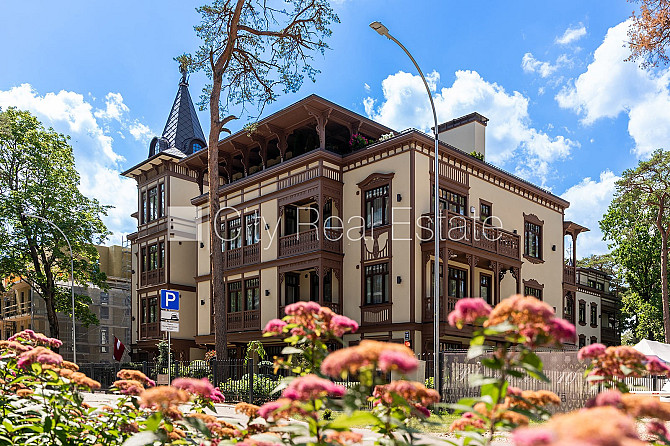 Новостройка, фасадный дом, зеленая территория, благоустроенная озеленённая Юрмала - изображение 13