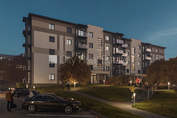 Новостройка, благоустроенная озеленённая территория, закрытая территория, место Рига - изображение 18