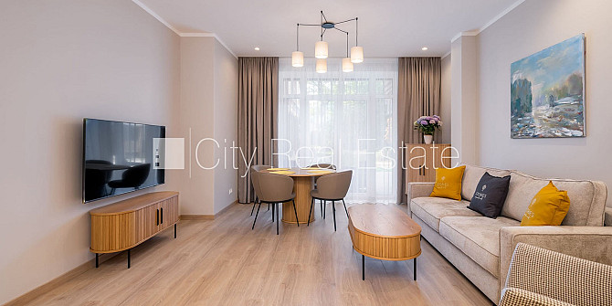 Новостройка, благоустроенная озеленённая территория, подземная стоянка, во Юрмала - изображение 4