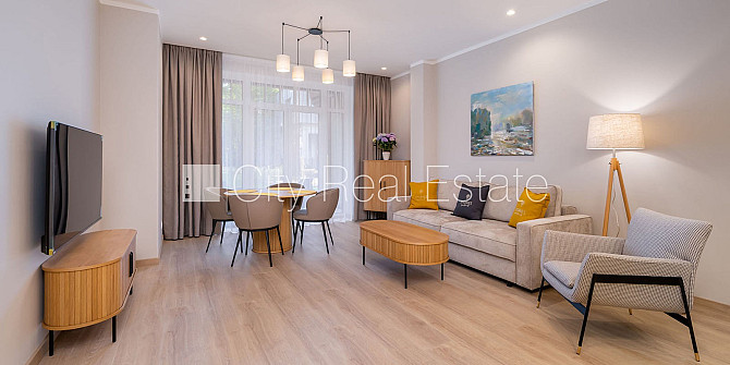 Новостройка, благоустроенная озеленённая территория, подземная стоянка, во Юрмала - изображение 3