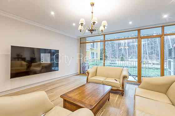 Новостройка, фасадный дом, зеленая территория, закрытая территория, подземная Юрмала