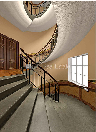 Фасадный дом, реновированный дом, фасад с декоративной штукатуркой, закрытый Рига - изображение 16