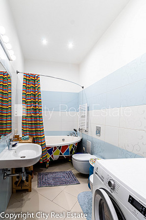 Renovēta māja, mansards, ir lifts, guļamistabu skaits 1 gab., studio tipa, virtuve apvienota ar Rīga - foto 12