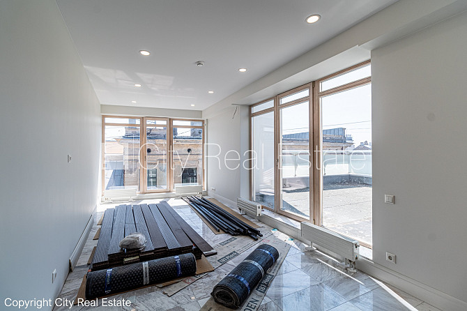 Новостройка, фасадный дом, энергоэффективный дом, вход со двора, лифт, балкон, две Рига - изображение 16