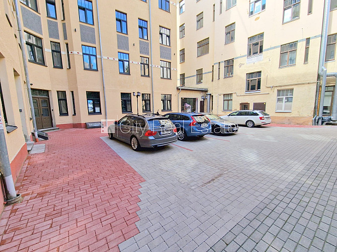 Projekts - Matīsa 38, fasādes māja, renovēta māja, labiekārtots apzaļumots pagalms, slēgts Rīga - foto 20
