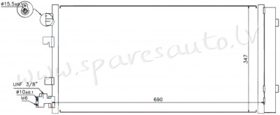 RC940160Q - 'OEM: 921100001R' Valeo - Kondicioniera Radiators - RENAULT SCENIC (2013-2016) Rīga - foto 1