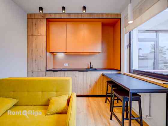Квартира с продуманным до мелочей дизайном и комфортом, который ощущается в Рига