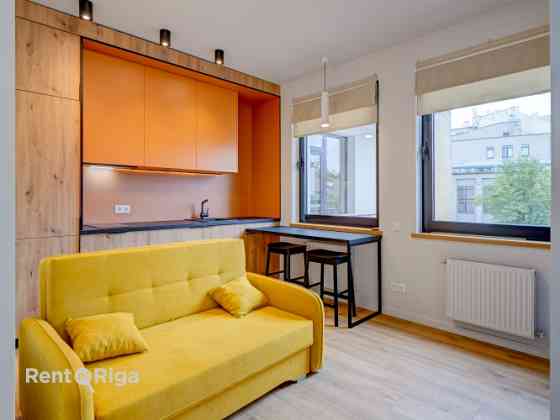 Квартира с продуманным до мелочей дизайном и комфортом, который ощущается в Рига