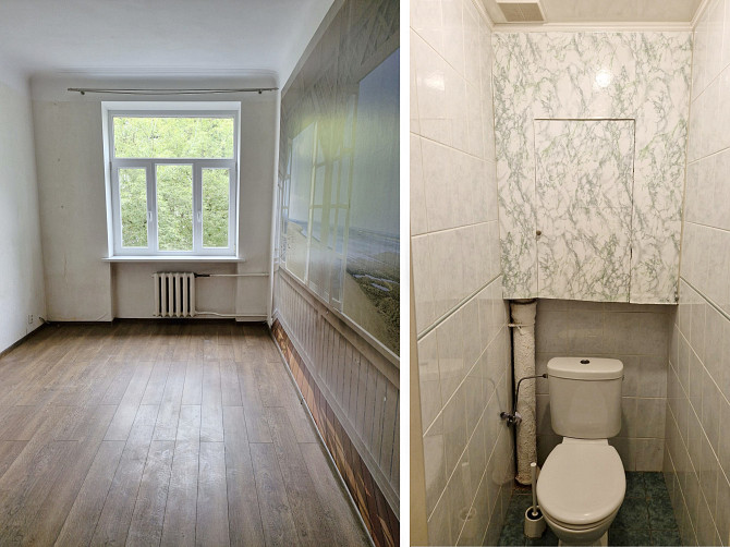 Продается 2х комнатная квартира, сталинка, 3/4, Latgales 222. Кирпичный дом, удобная планировка, ... Рига - изображение 6