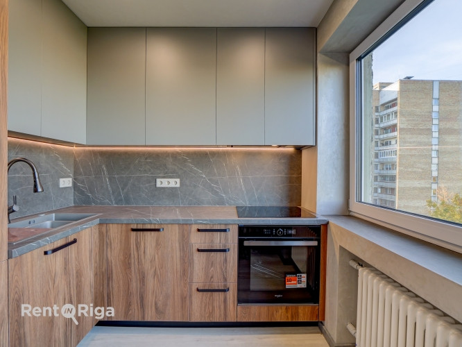 Продаётся полностью отремонтированная квартира с балконом!  Квартира готова Рига - изображение 12