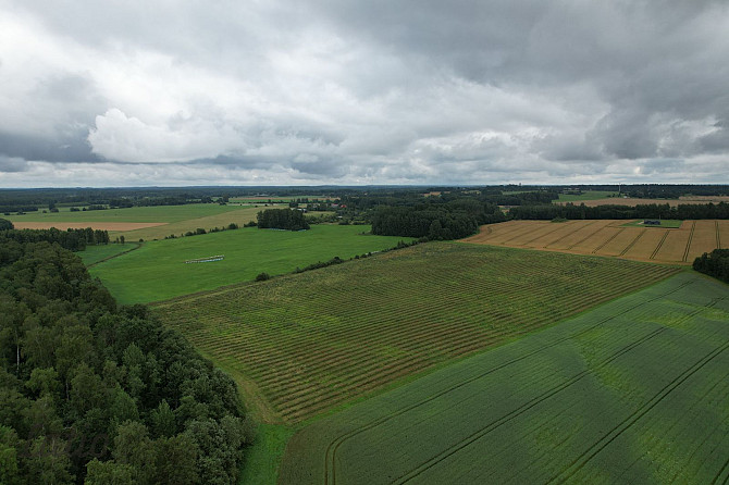 Labas konfigurācijas  zemes gabals Paipalas  7,9 ha platībā, ainaviskā, klusā vietā Krimuldas Rīgas rajons - foto 4
