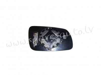 SADM1004BTL - OEM:  4A1857535AD, 4B0857535 heated, sfera, blue L - Spoguļa Stikls Ar Pamatni - AUDI  Рига