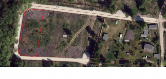 Zemes gabals Trīsciemā - savrupmāju apbūves teritorija (DzS1).  Atļautie izmantošanas veidi: Rīga - foto 1