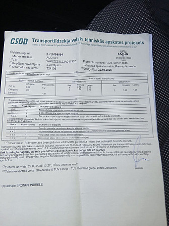 Продаю Ауди А3. На ходу. Пробег 224367. Коррозия правой двери и моста. Jūrmala - foto 5