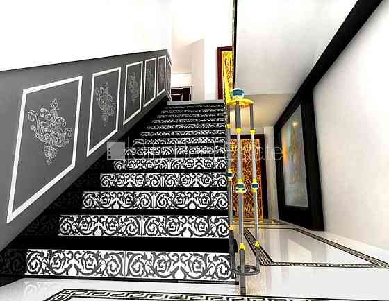 Фасадный дом, реновированный дом, благоустроенная озеленённая территория, Rīga