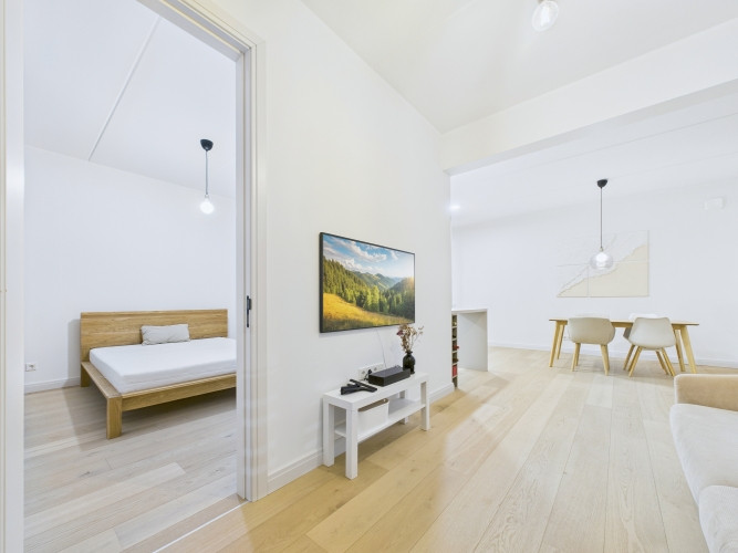 Gaumīgs 3 istabu dzīvoklis jaunajā projektā Mežaparka Villages.  Piedāvājumā gaišs un Rīga - foto 2