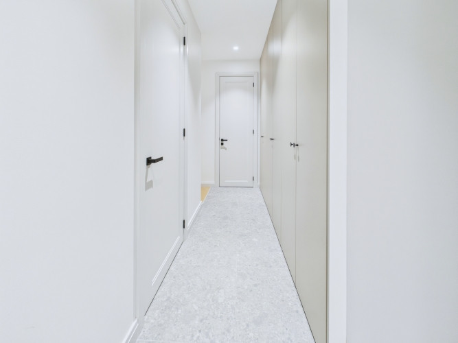 Gaumīgs 3 istabu dzīvoklis jaunajā projektā Mežaparka Villages.  Piedāvājumā gaišs un Rīga - foto 7