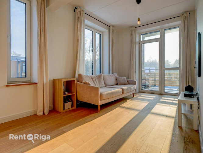 Gaumīgs 3 istabu dzīvoklis jaunajā projektā Mežaparka Villages.  Piedāvājumā gaišs un Rīga - foto 17